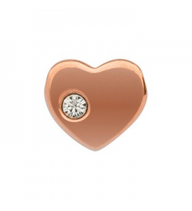 Imotional hanger hartje/zirconia rosÚ verguld - 3180187