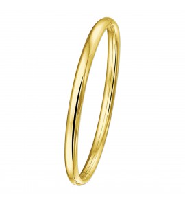 Goud slavenband ovaal 5 mm schanier 60x52 mm - 3220419