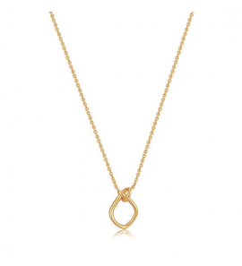 Ania Haie Gold Knot Pendent  Necklece M - 3211496