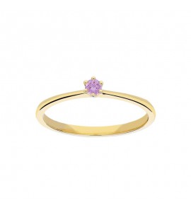 Jackie Ring Amethist 2.5 mm mt 52 585 - 3201652